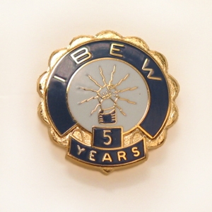 Years of Service Pin - Mens & Womens