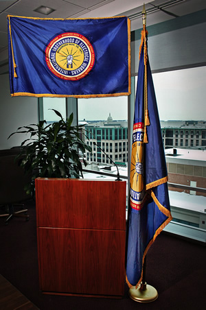 IBEW Flags and Banners