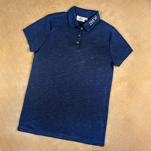 **NEW ** Ladies Navy Blue Polo Shirt | IBEW Merchandise
