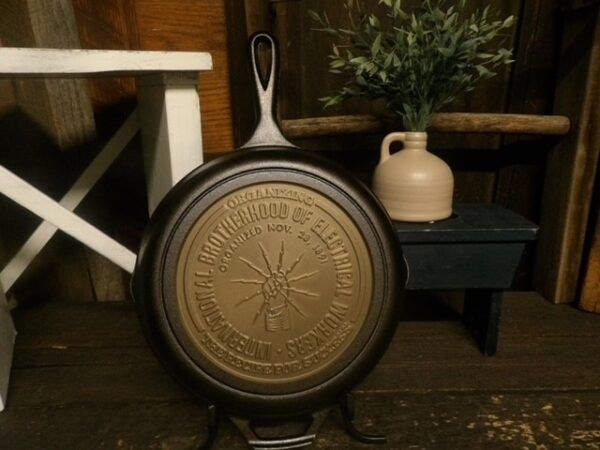 IBEW Cast Iron Skillet