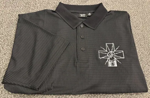 IBEW Black Safety Polo Shirt