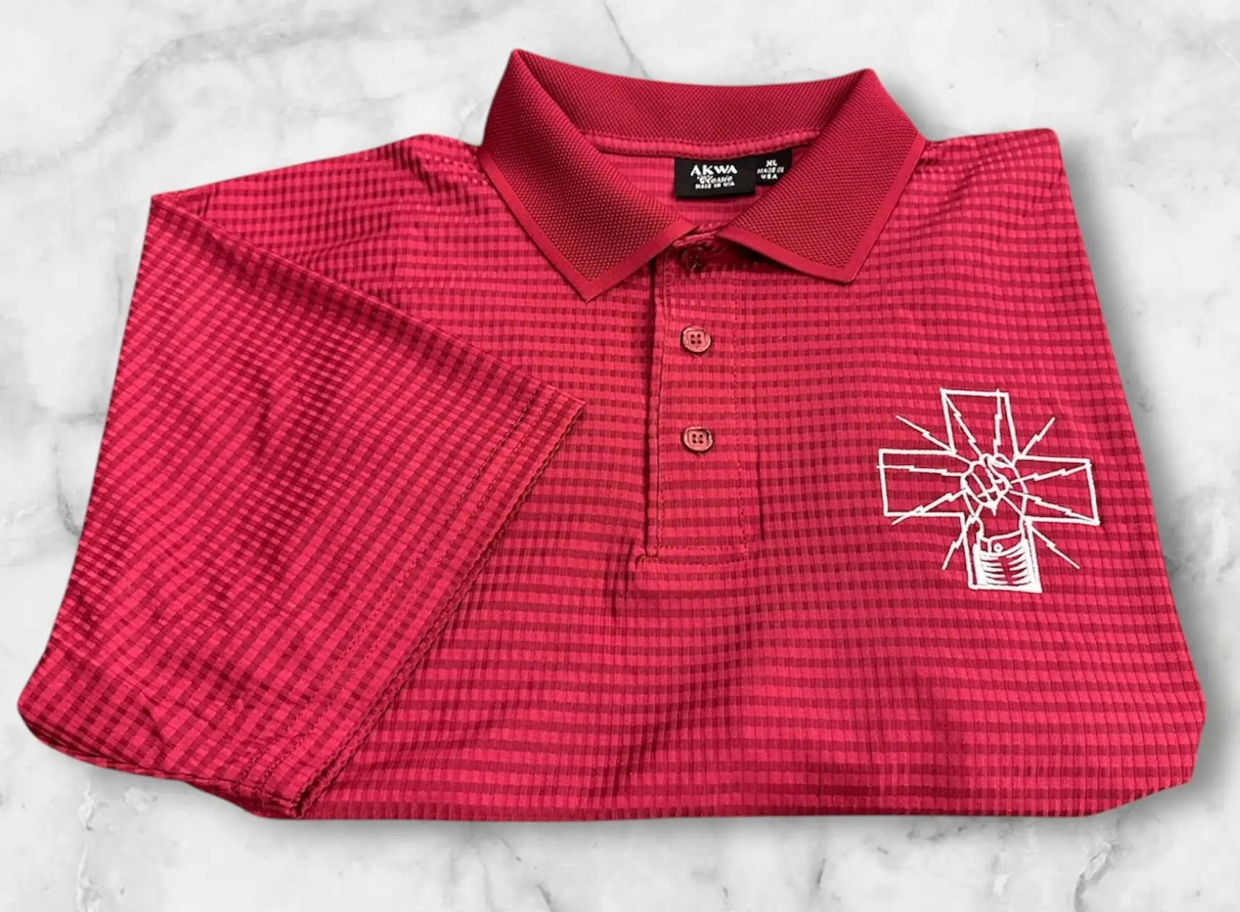 IBEW Maroon Safety Polo Shirt - Women's