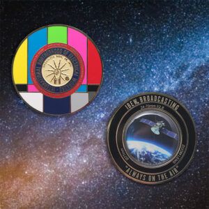 Broadcasting Challenge Coin