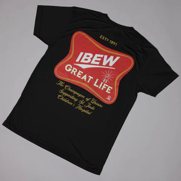 2025 International Motorcycle Ride Black T-Shirt