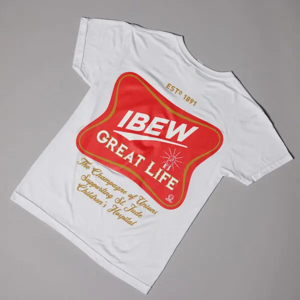 2025 International Motorcycle Ride White T-Shirt - Image 2