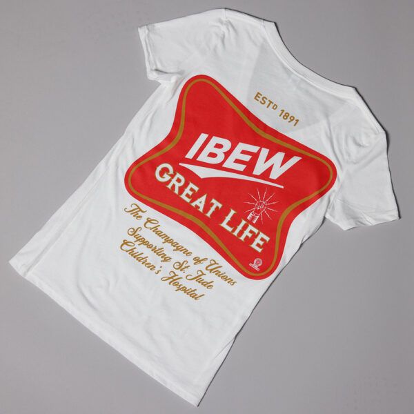 Women's Motorcycle Shirt, White - Image 2